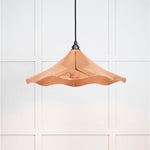 Smooth Copper Flora Pendant-From The Anvil-Copper-nirohome