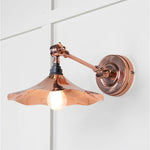 Smooth Copper Flora Wall Light-From The Anvil-Copper-nirohome