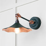Smooth Copper Flora Wall Light-From The Anvil-Dingle-nirohome