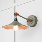 Smooth Copper Flora Wall Light-From The Anvil-Tump-nirohome