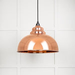 Smooth Copper Harborne Pendant-From The Anvil-Copper-nirohome
