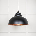 Smooth Copper Harborne Pendant-From The Anvil-Elan Black-nirohome