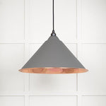 Smooth Copper Hockley Pendant-From The Anvil-Bluff-nirohome