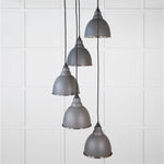 Smooth Nickel Brindley Cluster Pendant-From The Anvil-Bluff-nirohome