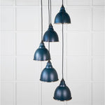 Smooth Nickel Brindley Cluster Pendant-From The Anvil-Dusk-nirohome