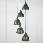 Smooth Nickel Brindley Cluster Pendant-From The Anvil-Heath-nirohome