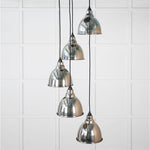 Smooth Nickel Brindley Cluster Pendant-From The Anvil-Nickel-nirohome