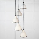Smooth Nickel Brindley Cluster Pendant-From The Anvil-Teasel-nirohome