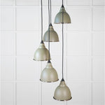 Smooth Nickel Brindley Cluster Pendant-From The Anvil-Tump-nirohome