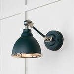 Smooth Nickel Brindley Wall Light-From The Anvil-Dingle-nirohome