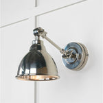 Smooth Nickel Brindley Wall Light-From The Anvil-Nickel-nirohome