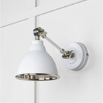 Smooth Nickel Brindley Wall Light-From The Anvil-Nickel-nirohome