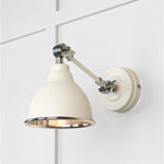 Smooth Nickel Brindley Wall Light-From The Anvil-Teasel-nirohome