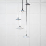 Smooth Nickel Flora Cluster Pendant-From The Anvil-Birch-nirohome