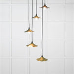 Smooth Nickel Flora Cluster Pendant-From The Anvil-Heath-nirohome