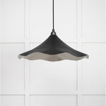 Smooth Nickel Flora Pendant-From The Anvil-Elan Black-nirohome