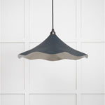 Smooth Nickel Flora Pendant-From The Anvil-Soot-nirohome