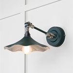 Smooth Nickel Flora Wall Light-From The Anvil-Dingle-nirohome