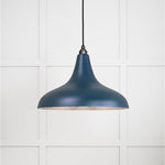 Smooth Nickel Frankley Pendant-From The Anvil-Dusk-nirohome