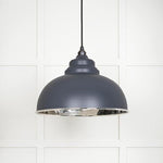 Smooth Nickel Harborne Pendant-From The Anvil-Slate-nirohome