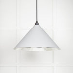 Smooth Nickel Hockley Pendant-From The Anvil-Flock-nirohome