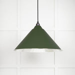 Smooth Nickel Hockley Pendant-From The Anvil-Heath-nirohome