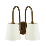 Uppsala Two Arm Wall Light-Mullan Lighting-nirohome