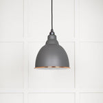 White Gloss Brindley Pendant-From The Anvil-Bluff-nirohome