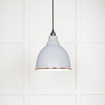 White Gloss Brindley Pendant-From The Anvil-Copper-nirohome