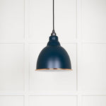 White Gloss Brindley Pendant-From The Anvil-Dusk-nirohome