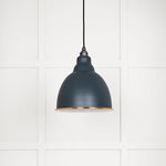 White Gloss Brindley Pendant-From The Anvil-Soot-nirohome