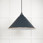 White Gloss Hockley Pendant-From The Anvil-Soot-nirohome