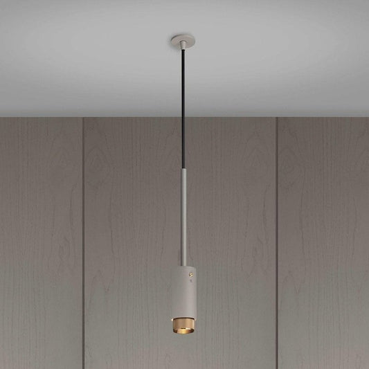 Buster + Punch Stone Exhaust Pendant With Linear Knurl Detailing