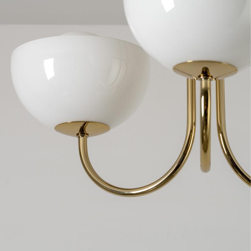 3 Light Dome Ceiling Light-Houseof.-Brass-nirohome