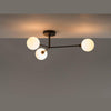 3 Light Flush Ceiling Light-Houseof.-Brass-nirohome