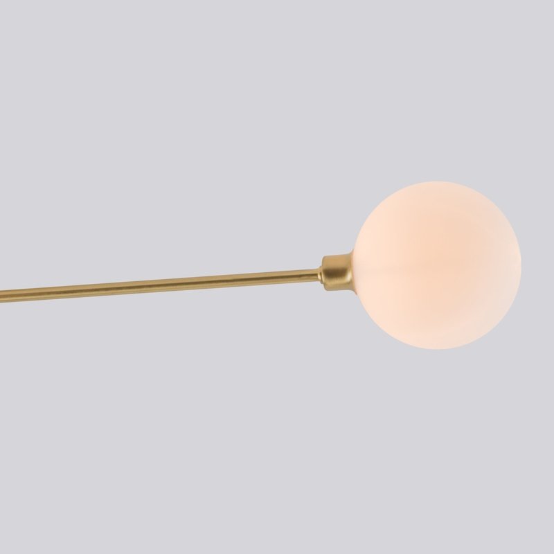 3 Light Flush Ceiling Light-Houseof.-Brass-nirohome