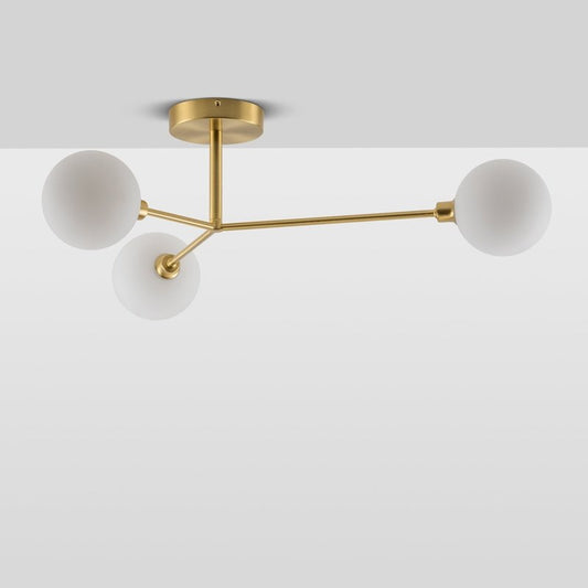 Houseof. 3 Light Flush Ceiling Light