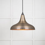 Aged Brass Frankley Pendant-From The Anvil-nirohome