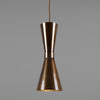 Amias Mid-Century Brass Pendant Light-Mullan Lighting-Antique Brass-100cm-nirohome