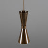 Amias Mid-Century Brass Pendant Light-Mullan Lighting-Antique Brass-100cm-nirohome