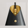 Arc 7 Pendant Cascade-Arcform-Brushed Solid Brass-Matt White-nirohome