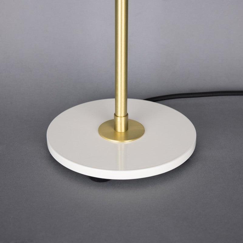 Astoria Reeded Glass & Brass Table Lamp-Mullan Lighting-nirohome