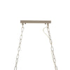 Ayala Cylindrical 8 Bulb Crystal Chandelier-Wrenford & Co.-Brass-nirohome