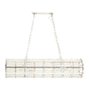 Ayala Cylindrical 8 Bulb Crystal Chandelier-Wrenford & Co.-Chrome-nirohome