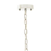 Ayala Small Vertical Brass Cylinder Chandelier-Niro Home-Brass-nirohome