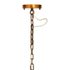 Ayala Vertical Brass Cylinder Chandelier-Wrenford & Co.-nirohome
