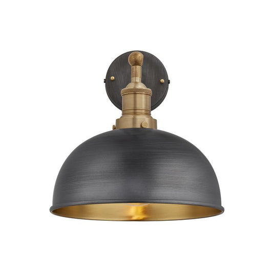 Brooklyn Dome Wall Light - 8 Inch