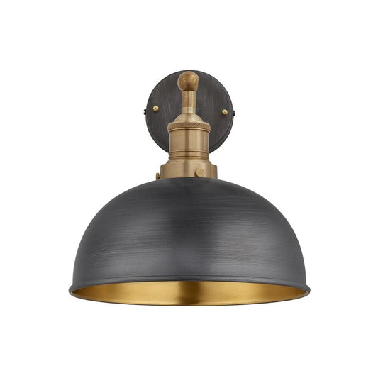 Brooklyn Dome Wall Light - 8 Inch