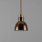 Baku Vintage Brass Pendant Light 15cm-Mullan Lighting-Antique Brass-100cm-nirohome