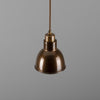 Baku Vintage Brass Pendant Light 15cm-Mullan Lighting-Antique Brass-100cm-nirohome